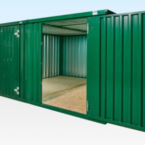 3M X 4.2M zijwaarts gekoppelde bundel flat pack containers (met poedercoating)
