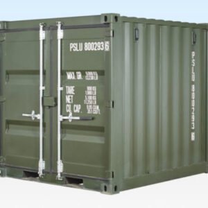 8Ft One Trip Shipping Container (Green)